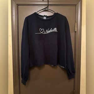 10. Spirit Jersey cropped sweater L